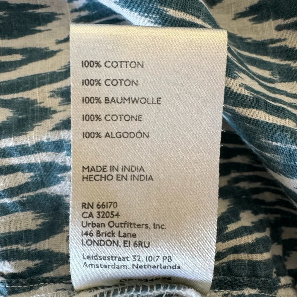 Pilcro Voile Surf Ikat Top - Picture 12 of 12
